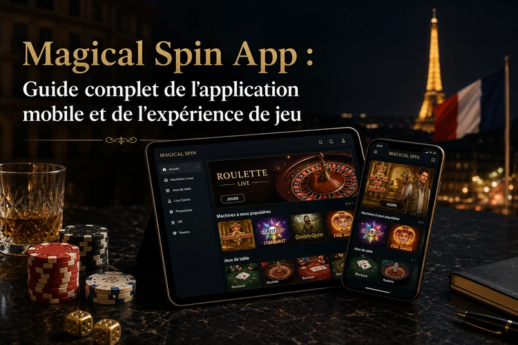 App Magical Spin: Guide complet de l'application mobile et de l'expérience de jeu