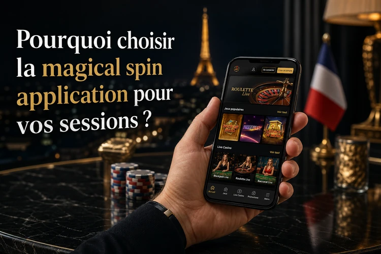 Pourquoi choisir la magical spin application pour vos sessions ?
