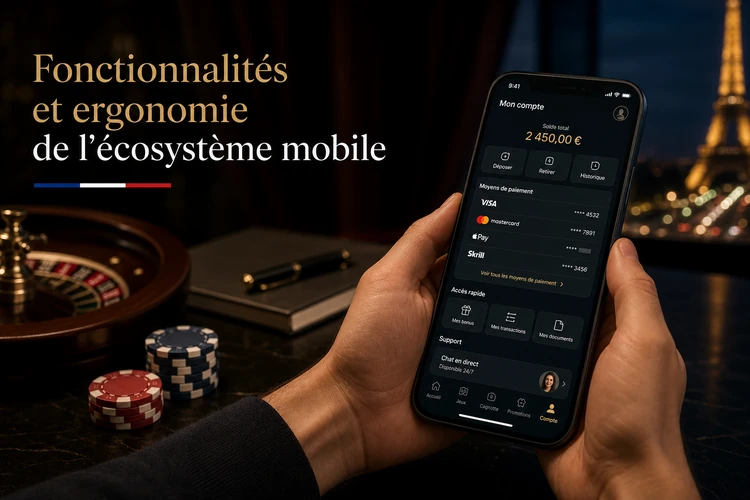 Fonctionnalités et ergonomie de l'écosystème mobile