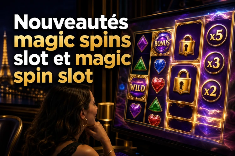 Décryptage des nouveautés magic spins slot et magic spin slot