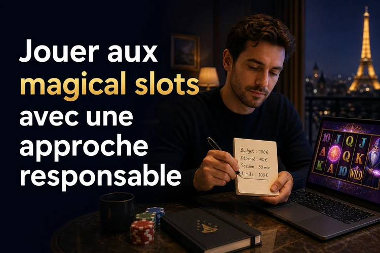 Jouer aux magical slots avec une approche responsable
